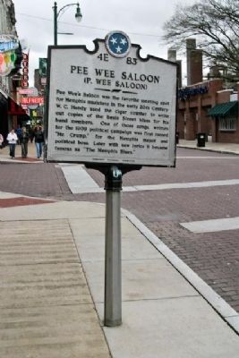 Pee Wee Saloon Marker image. Click for full size.