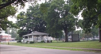 McDonald Park Pavilion - - Across Street from Milford Home image. Click for full size.