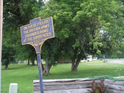 Marker in Fort Hardy Park image. Click for full size.