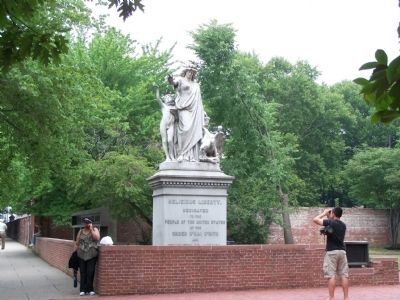 Religous Liberty Statue. Click for full size. Religous Liberty Statue image. Click for full size.