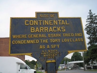 Continental Barracks Marker. Click for full size. Continental Barracks Marker image. Click for full size.