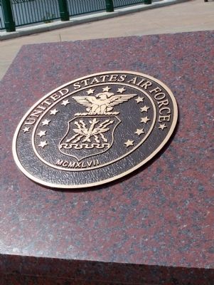 Military Services Memorial Plaza - Service Marker. Click for full size. Military Services Memorial Plaza - Service Marker image. Click for full size.