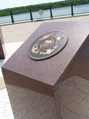 Military Services Memorial Plaza - Service Marker. Click for full size. Military Services Memorial Plaza - Service Marker image. Click for full size.