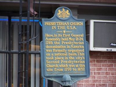 Presbyterian Church in the U.S.A. Marker image. Click for full size.