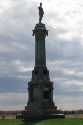 Michigan Cavalry Brigade Monument image. Click for full size.