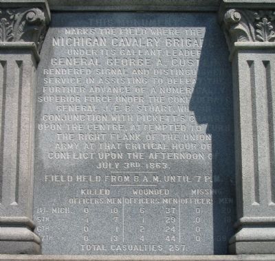 Left Face of Monument image. Click for full size.