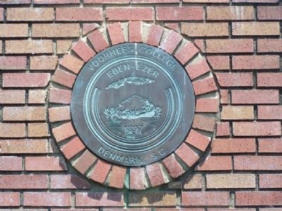 Voorhees College Wall Plaque. Click for full size. Voorhees College Wall Plaque image. Click for full size.
