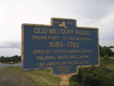 Old Military Road Marker. Click for full size. Old Military Road Marker image. Click for full size.
