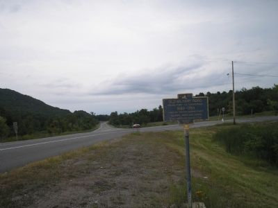 Marker on Route 9. Click for full size. Marker on Route 9 image. Click for full size.
