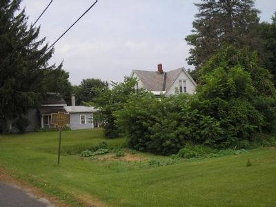 Marker in Fort Edward. Click for full size. Marker in Fort Edward image. Click for full size.