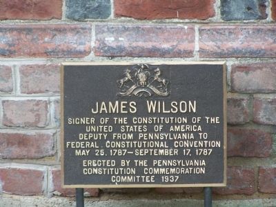 James Wilson Marker. Click for full size. James Wilson Marker image. Click for full size.