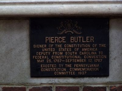 Pierce Butler Marker image. Click for full size.