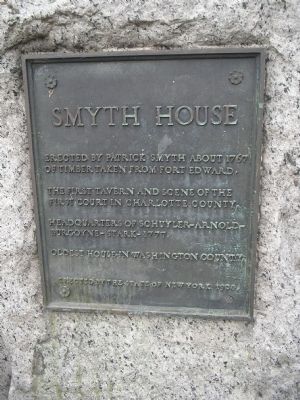 Smyth House Marker image. Click for full size.