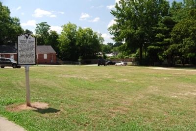 Thomas Chiles Perrin House Marker and the House Property image. Click for full size.