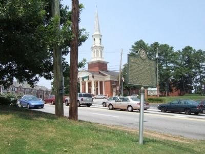 The 16th & 23d Corps March to Decatur Marker. Click for full size. The 16th & 23d Corps March to Decatur Marker image. Click for full size.