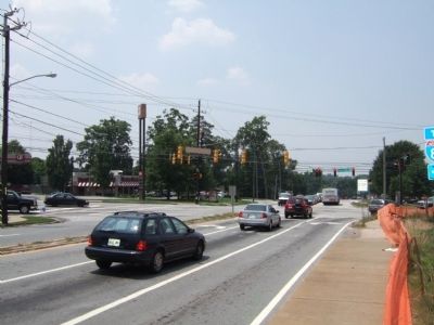 Intersection of Briarcliff Road and North Druid Hills Road. Click for full size. Intersection of Briarcliff Road and North Druid Hills Road image. Click for full size.