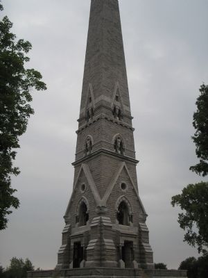 Saratoga Monument. Click for full size. Saratoga Monument image. Click for full size.