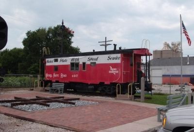 Nickel Plate # 497 Caboose image. Click for full size.