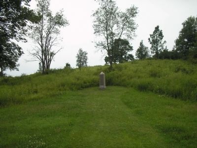 Marker in Saratoga National Historical Park image. Click for full size.