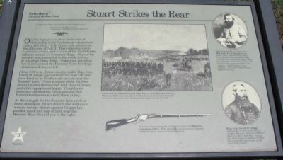 Stuart Strikes the Rear Marker image. Click for full size.
