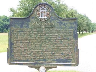 Modena Marker image. Click for full size.