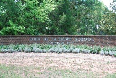 John De La Howe School Entrance image. Click for full size.