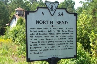 North Bend Marker. Click for full size. North Bend Marker image. Click for full size.