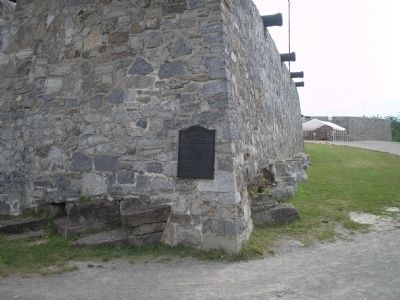 Marker at Fort Ticonderoga. Click for full size. Marker at Fort Ticonderoga image. Click for full size.