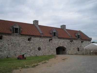 Entrance to Fort Ticonderoga. Click for full size. Entrance to Fort Ticonderoga image. Click for full size.