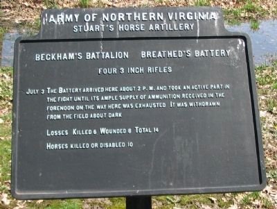 Beckham's Battalion Breathed's Battery Tablet image. Click for full size.