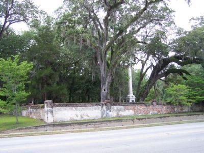 Midway Cemetery Wall. Click for full size. Midway Cemetery Wall image. Click for full size.