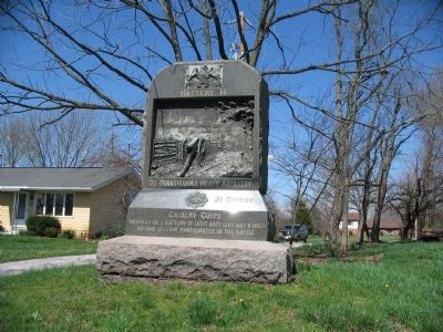 Battery H, 3d Pennsylvania Heavy Artillery Monument. Click for full size. Battery H, 3d Pennsylvania Heavy Artillery Monument image. Click for full size.