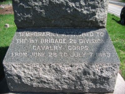Inscription on Right Footing of Monument. Click for full size. Inscription on Right Footing of Monument image. Click for full size.