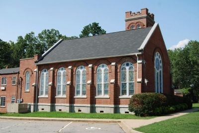 Good Hope Presbyterian Church -<br>South Corner. Click for full size. Good Hope Presbyterian Church -<br>South Corner image. Click for full size.