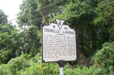 Trebell's Landing Marker image. Click for full size.