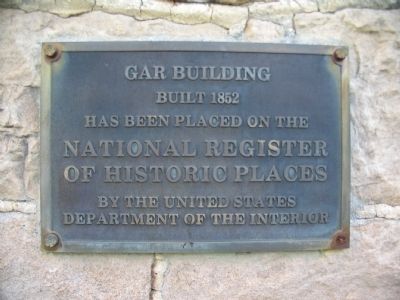 GAR Building Marker image. Click for full size.