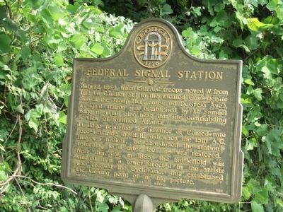 Federal Signal Station Marker image. Click for full size.