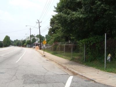 View from Marker towards DeGress Avenue. Click for full size. View from Marker towards DeGress Avenue image. Click for full size.