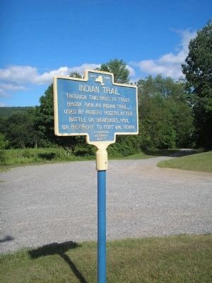 Marker in Ticonderoga. Click for full size. Marker in Ticonderoga image. Click for full size.