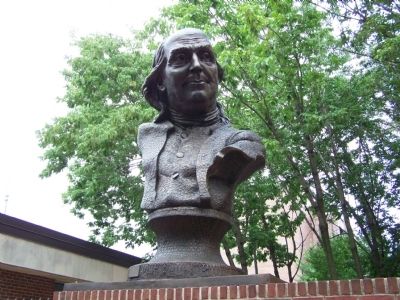 Benjamin Franklin Bust made out of pennies.. Click for full size. Benjamin Franklin Bust made out of pennies. image. Click for full size.