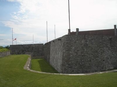 SW Bastion of Fort Ticonderoga image. Click for full size.