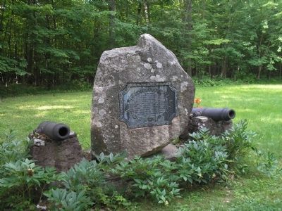 Marker at Fort Ticonderoga image. Click for full size.