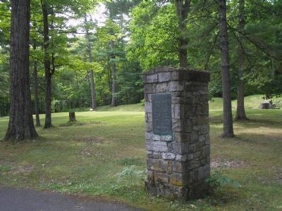 Marker at Fort Ticonderoga. Click for full size. Marker at Fort Ticonderoga image. Click for full size.