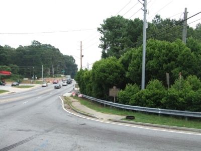Bate's Div. at Terry's Mill Pond Marker image. Click for full size.