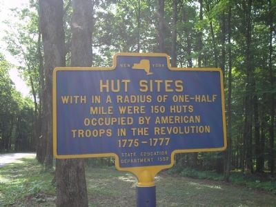 Hut Sites Marker. Click for full size. Hut Sites Marker image. Click for full size.