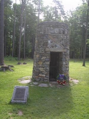 "The Black Watch" Marker and Tower. Click for full size. "The Black Watch" Marker and Tower image. Click for full size.