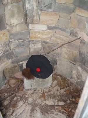 Inside the Black Watch Tower. Click for full size. Inside the Black Watch Tower image. Click for full size.