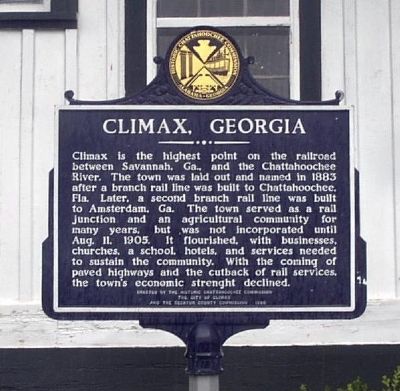 Climax, Georgia Marker image. Click for full size.