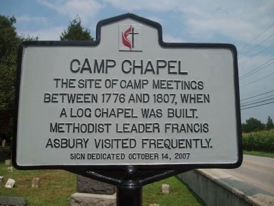 Camp Chapel Marker image. Click for full size.
