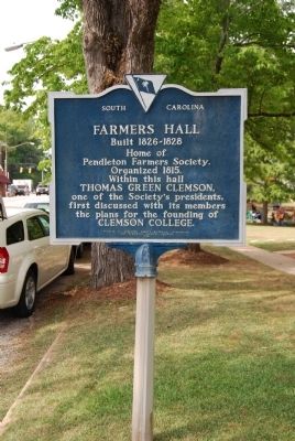 Farmers Hall Marker image. Click for full size.
